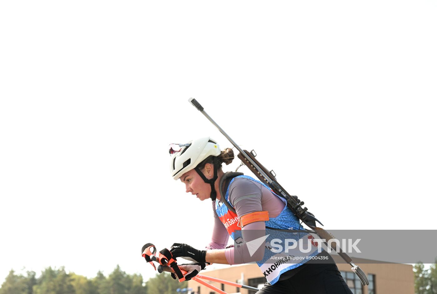 Russia Summer Biathlon Championships Relay