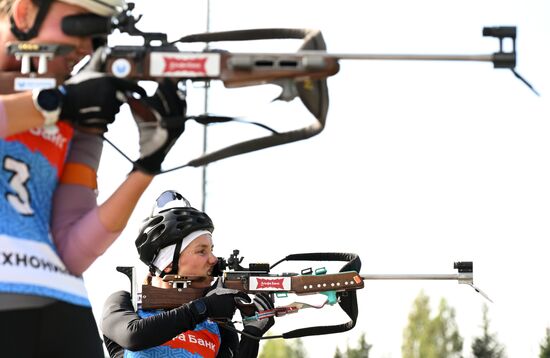 Russia Summer Biathlon Championships Relay