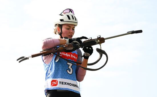 Russia Summer Biathlon Championships Relay