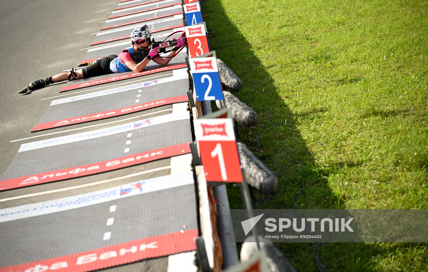 Russia Summer Biathlon Championships Relay