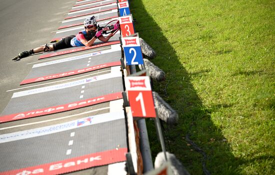 Russia Summer Biathlon Championships Relay