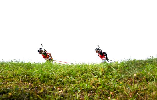 Russia Summer Biathlon Championships Relay