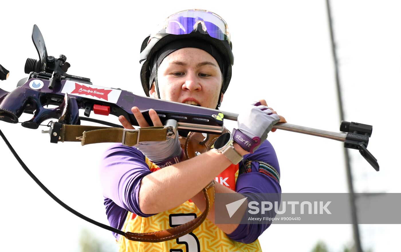 Russia Summer Biathlon Championships Relay