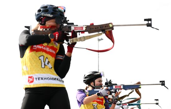 Russia Summer Biathlon Championships Relay