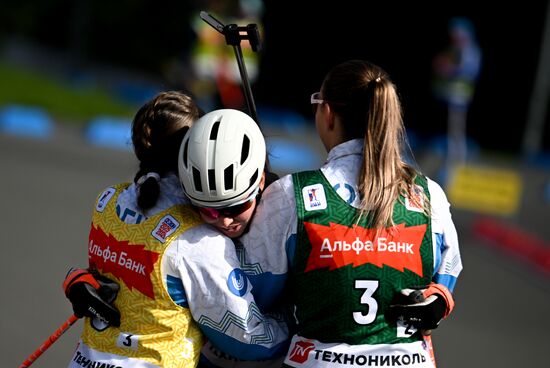 Russia Summer Biathlon Championships Relay
