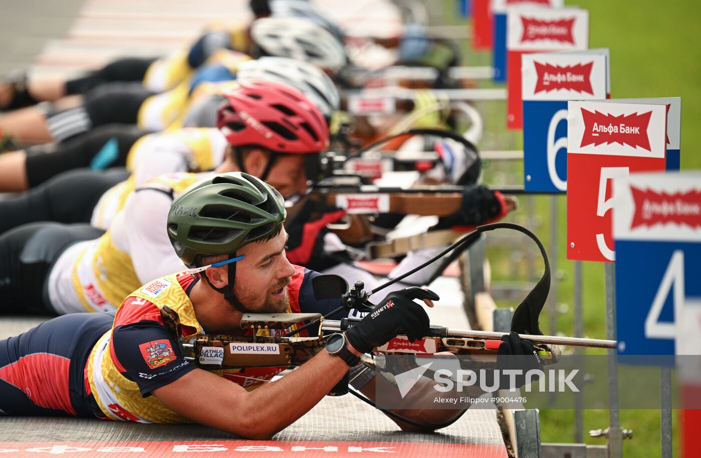 Russia Summer Biathlon Championships Relay