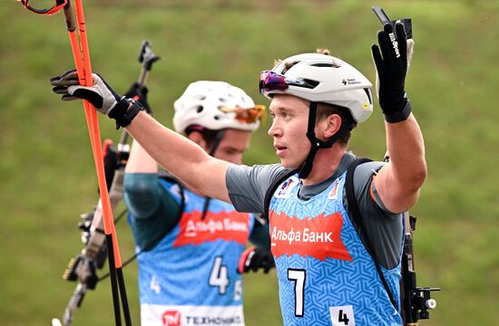 Russia Summer Biathlon Championships Relay