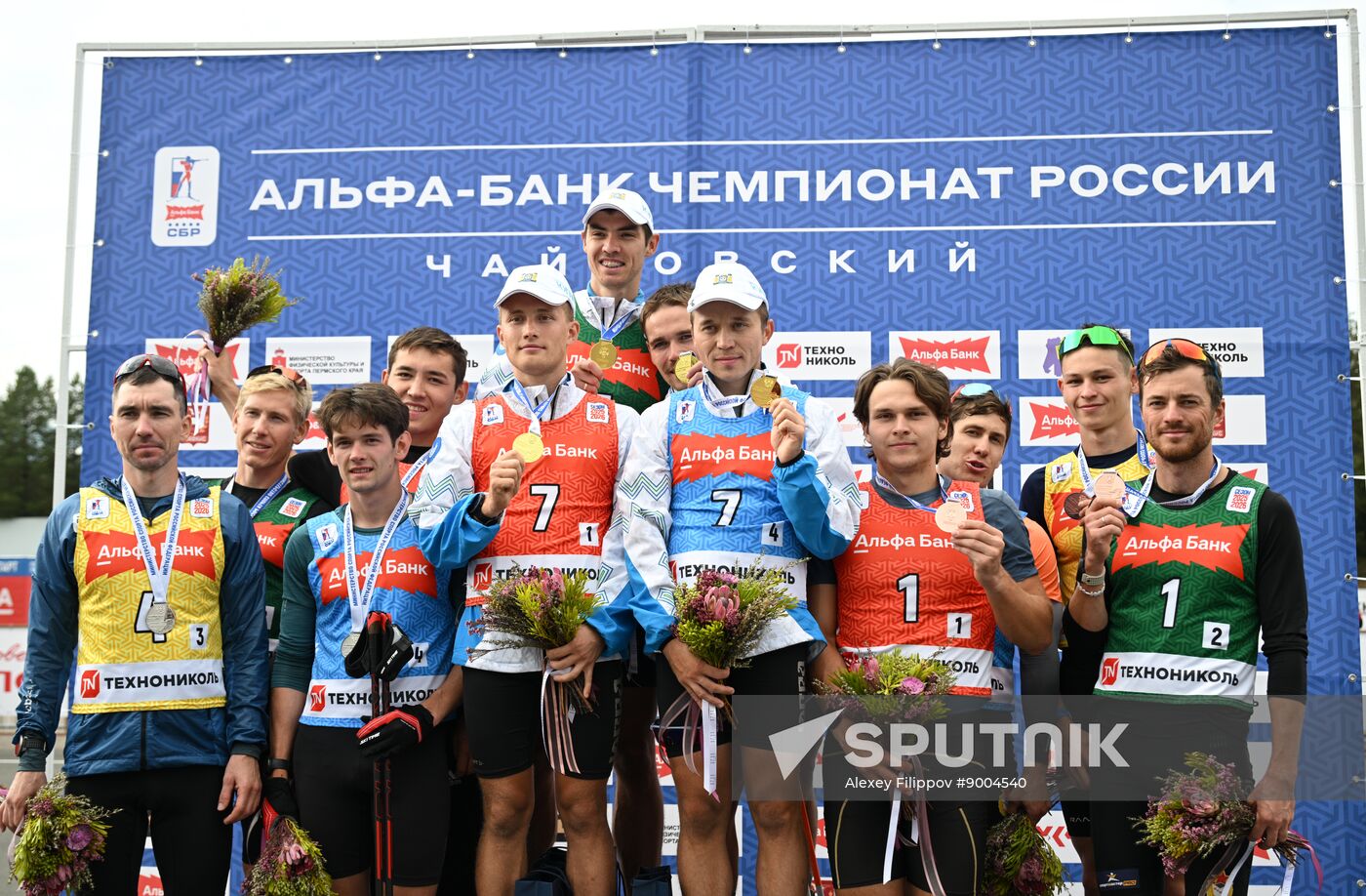 Russia Summer Biathlon Championships Relay
