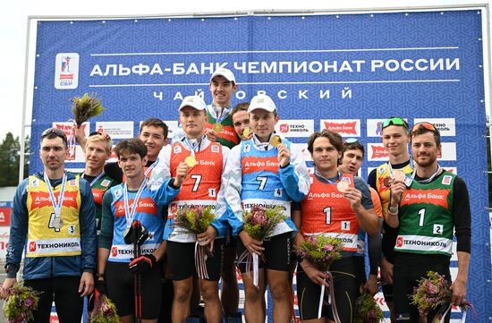 Russia Summer Biathlon Championships Relay
