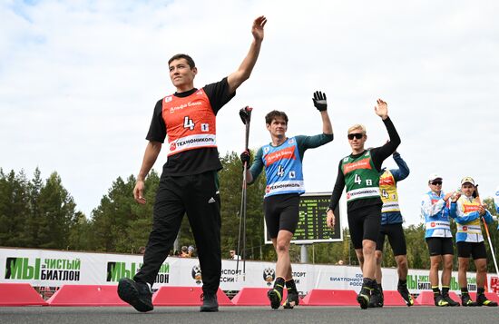 Russia Summer Biathlon Championships Relay