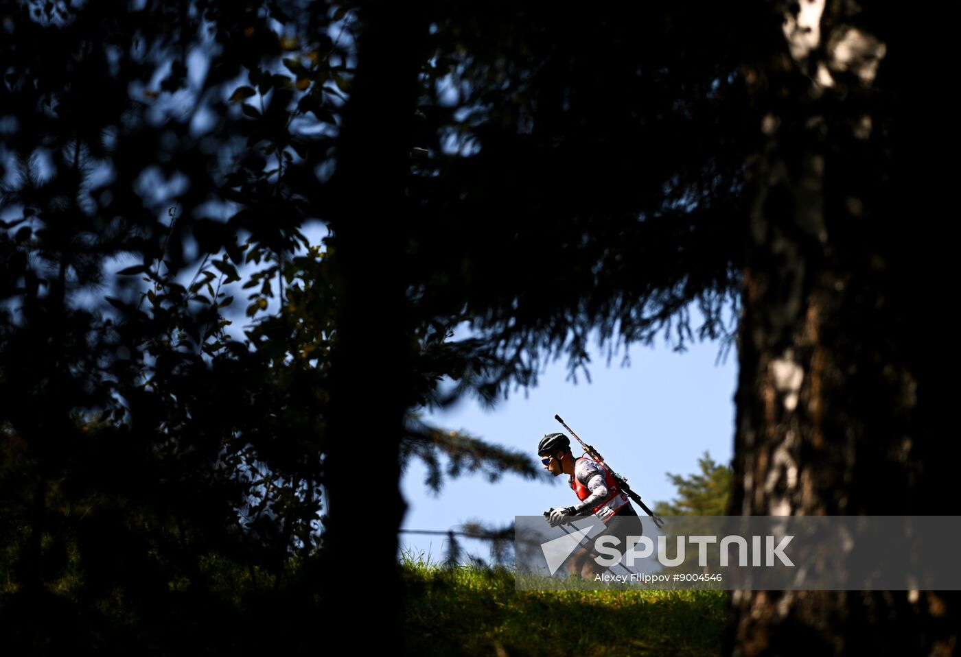 Russia Summer Biathlon Championships Relay