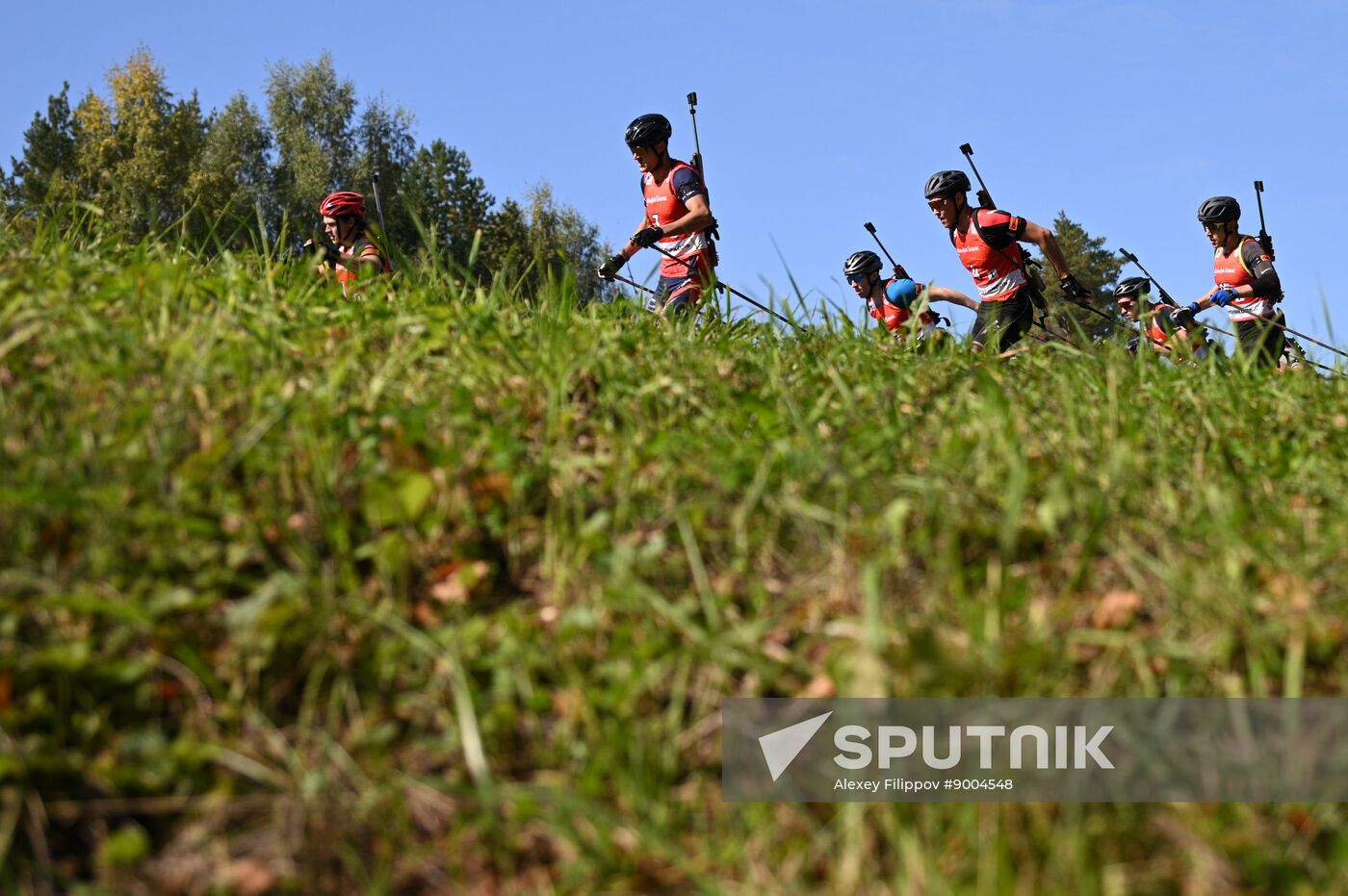 Russia Summer Biathlon Championships Relay