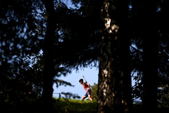 Russia Summer Biathlon Championships Relay