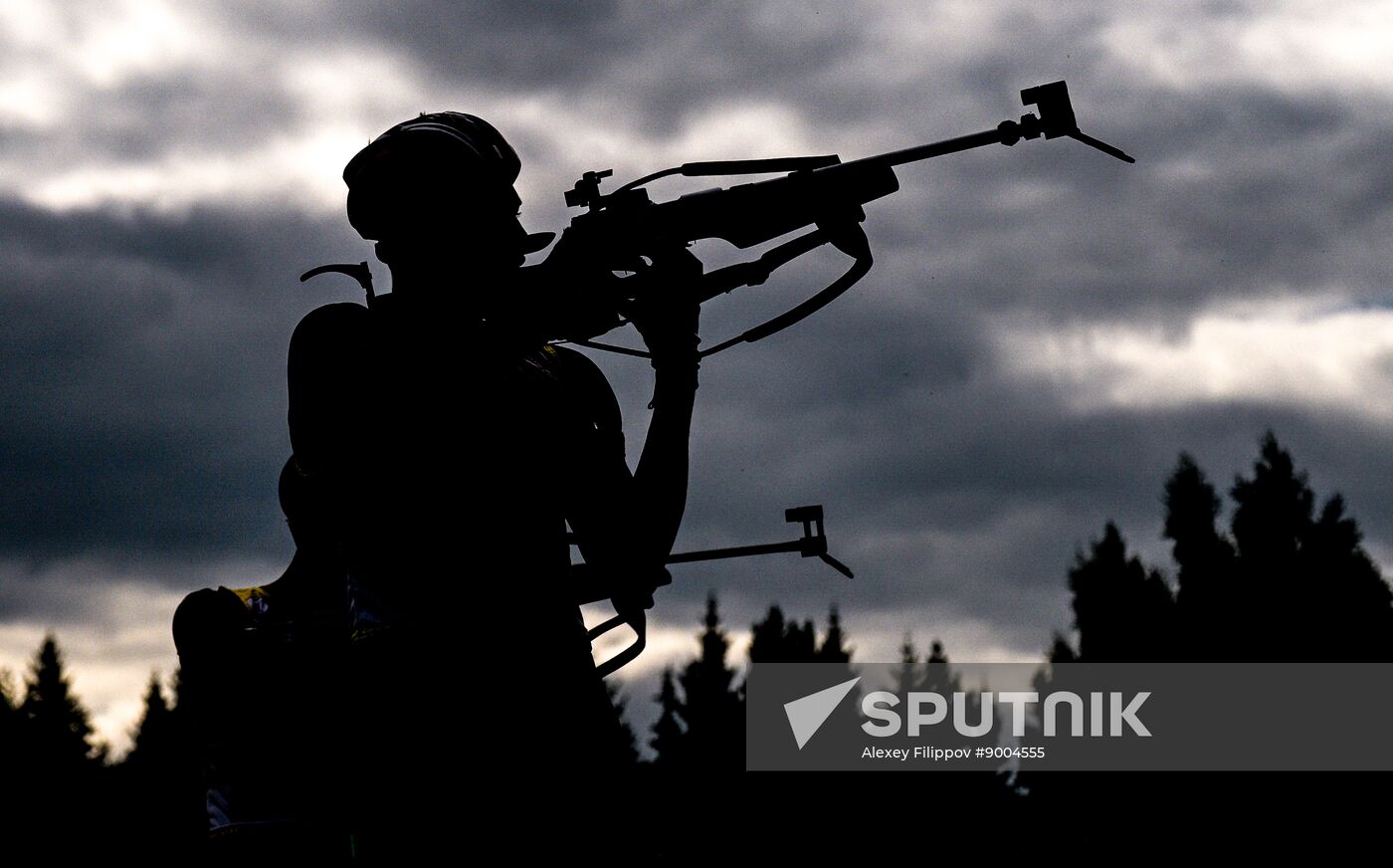 Russia Summer Biathlon Championships Relay