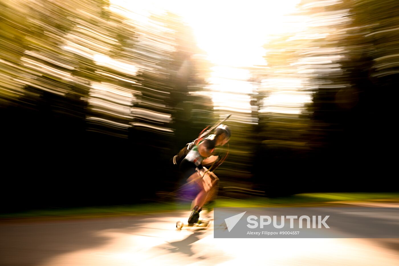 Russia Summer Biathlon Championships Relay