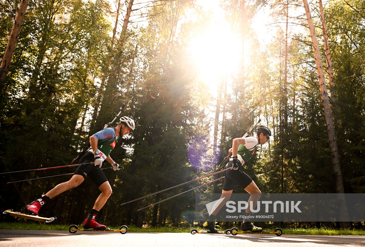 Russia Summer Biathlon Championships Relay