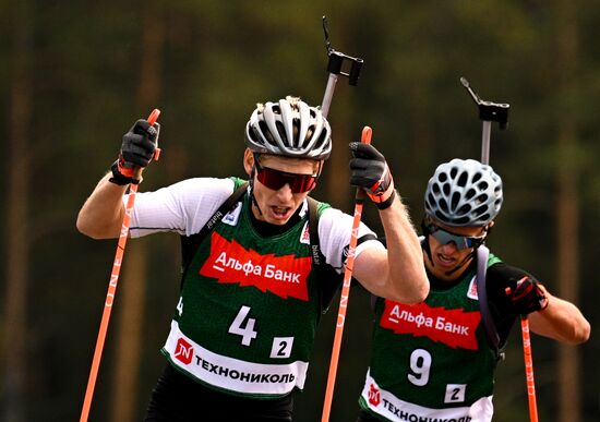 Russia Summer Biathlon Championships Relay