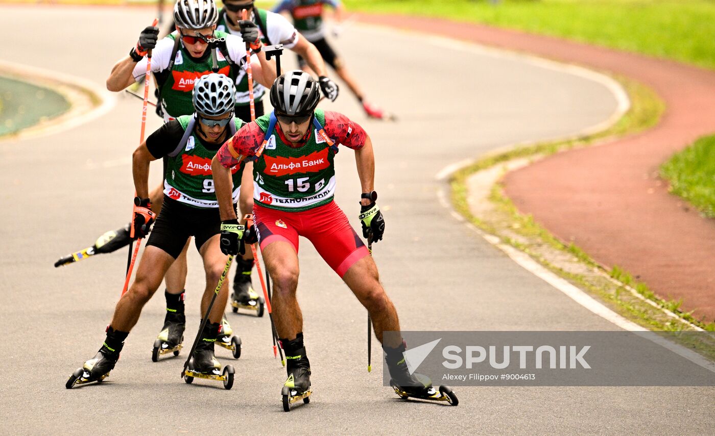 Russia Summer Biathlon Championships Relay