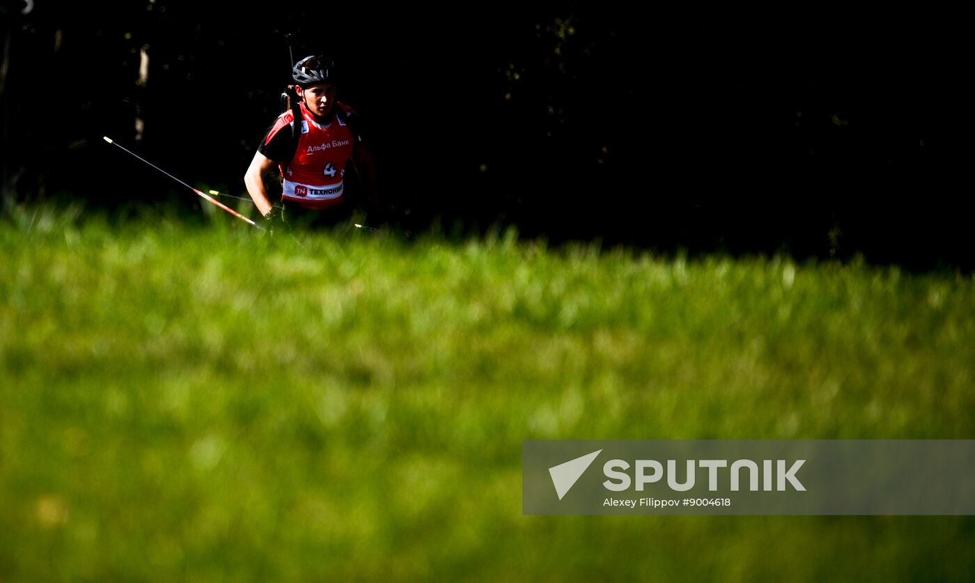 Russia Summer Biathlon Championships Relay