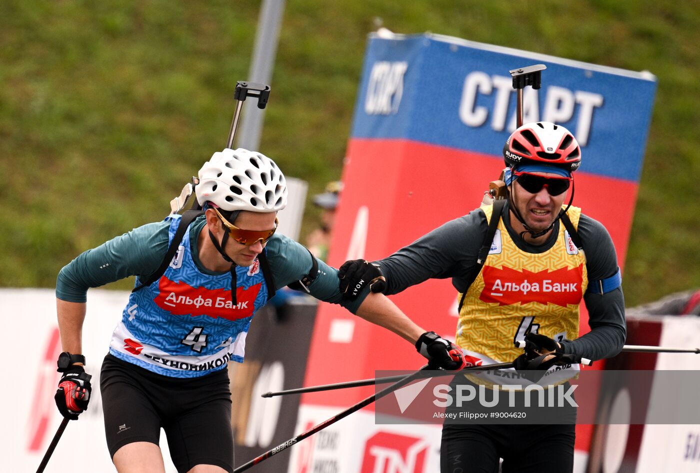 Russia Summer Biathlon Championships Relay
