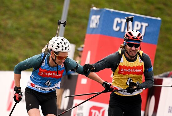 Russia Summer Biathlon Championships Relay
