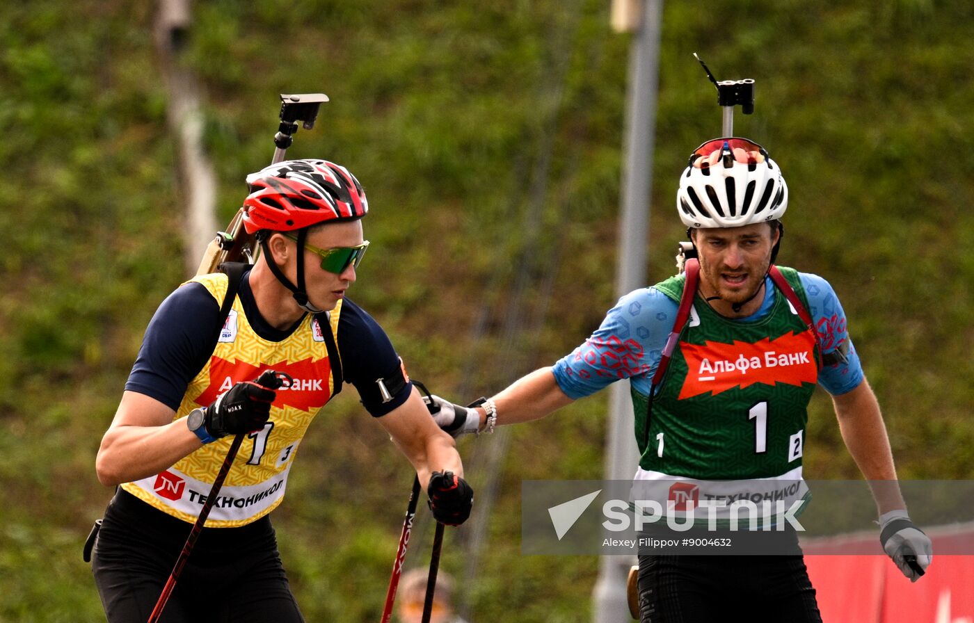 Russia Summer Biathlon Championships Relay
