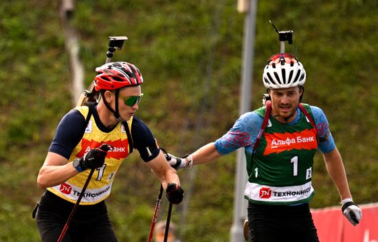 Russia Summer Biathlon Championships Relay