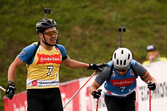 Russia Summer Biathlon Championships Relay