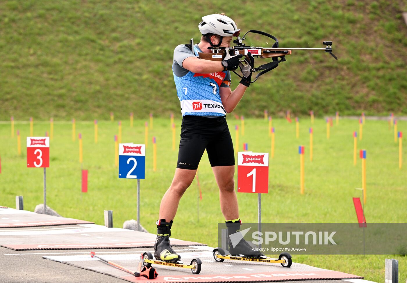 Russia Summer Biathlon Championships Relay