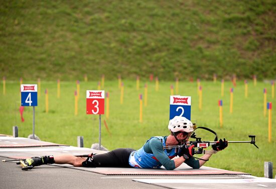 Russia Summer Biathlon Championships Relay