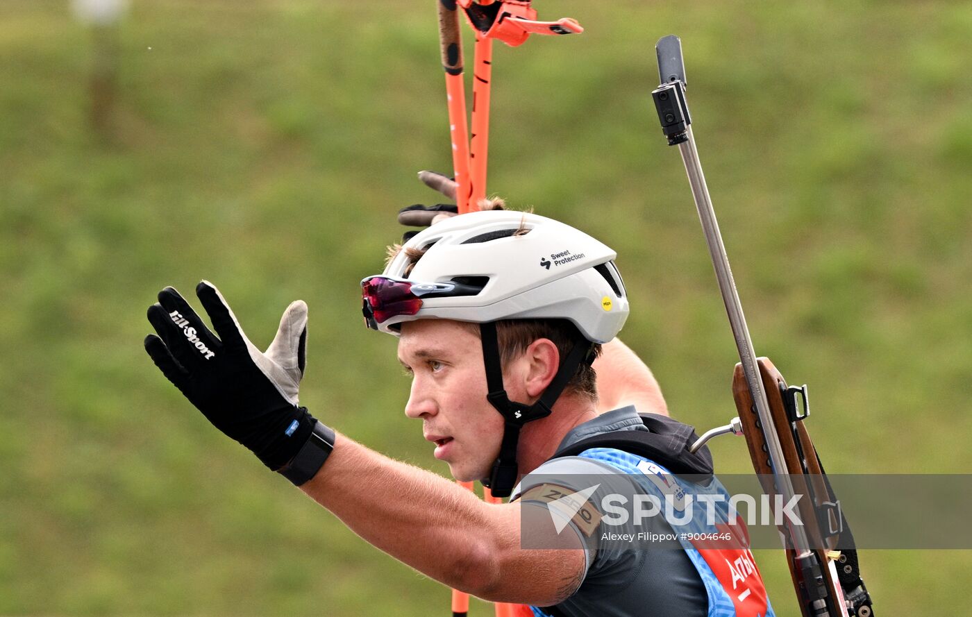 Russia Summer Biathlon Championships Relay