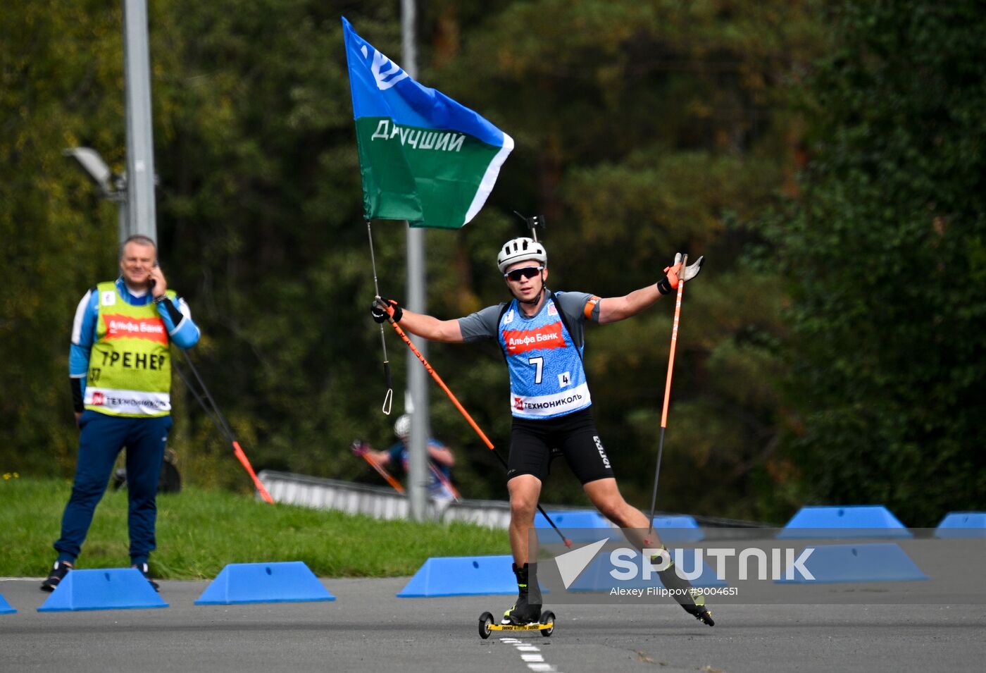 Russia Summer Biathlon Championships Relay