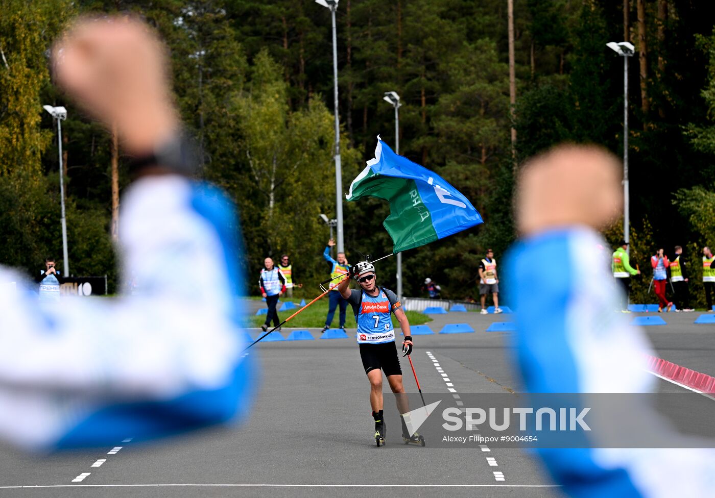 Russia Summer Biathlon Championships Relay