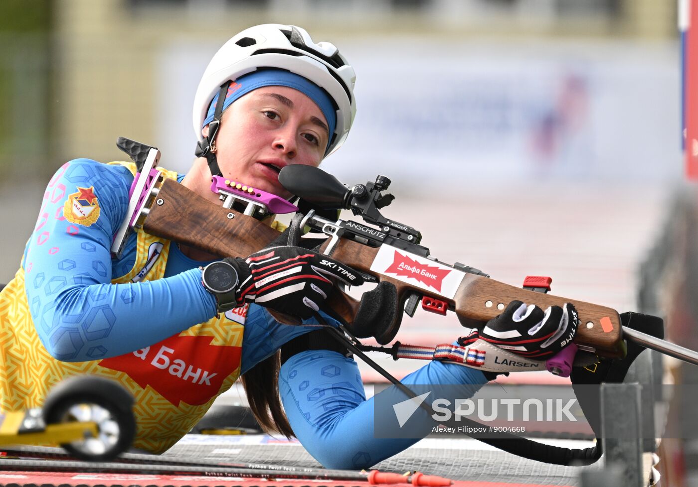 Russia Summer Biathlon Championships Relay