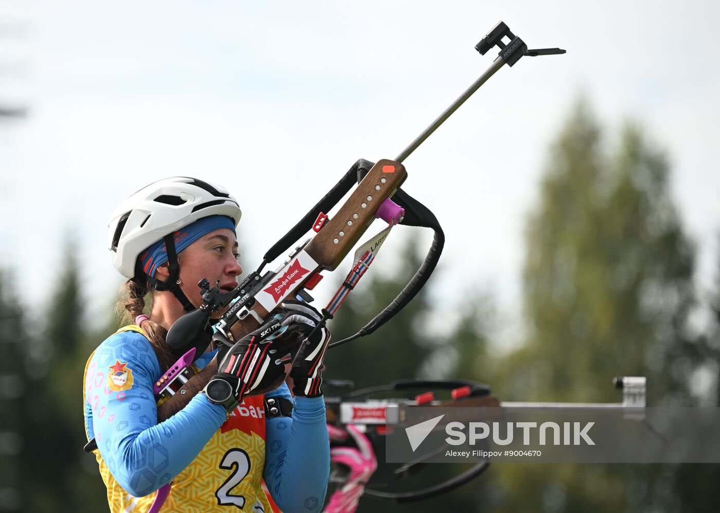 Russia Summer Biathlon Championships Relay