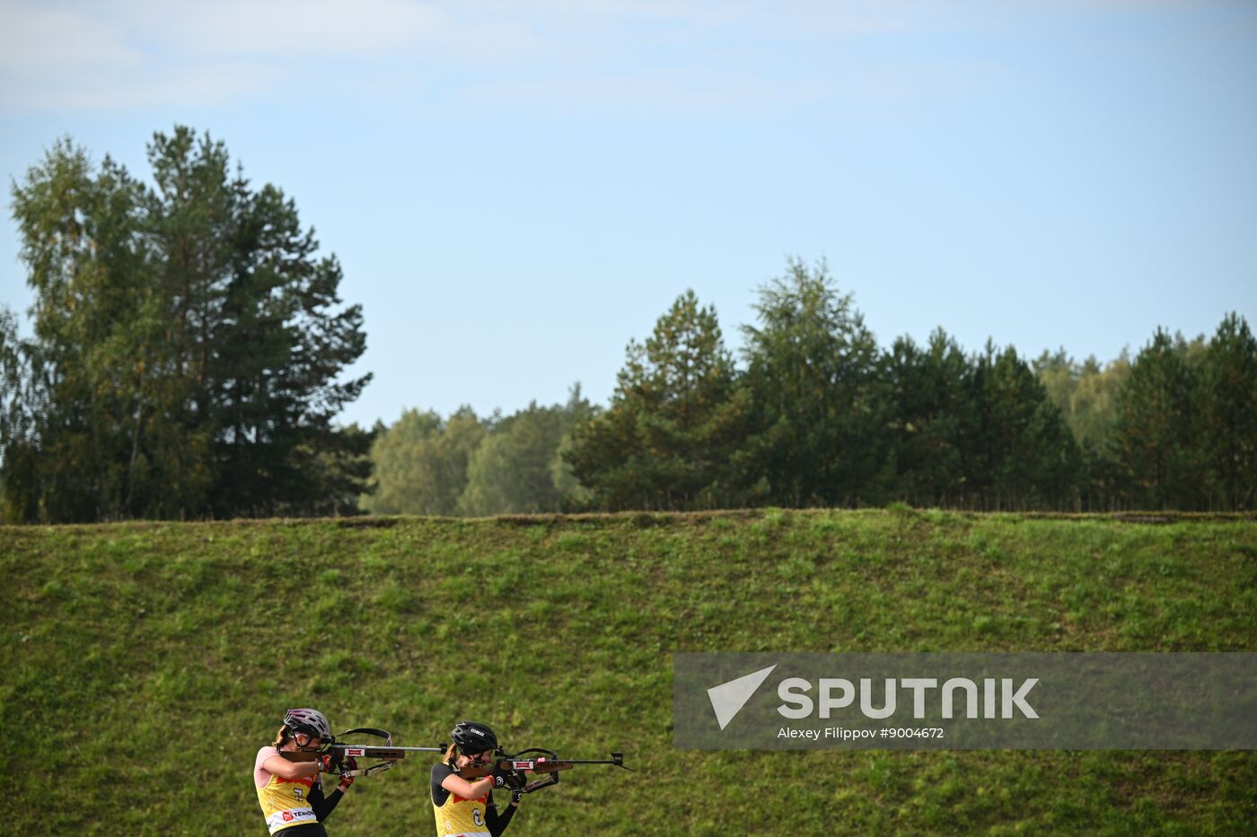 Russia Summer Biathlon Championships Relay