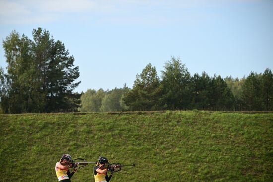 Russia Summer Biathlon Championships Relay
