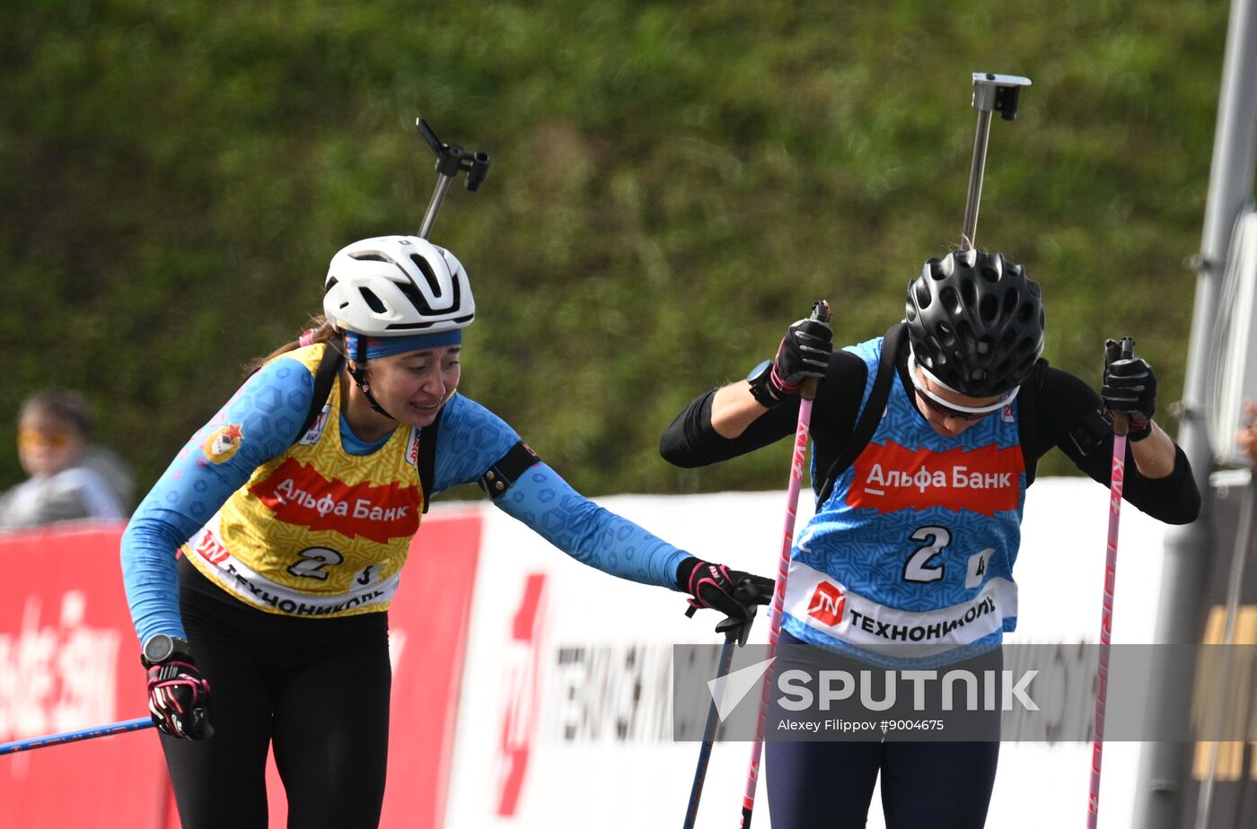 Russia Summer Biathlon Championships Relay
