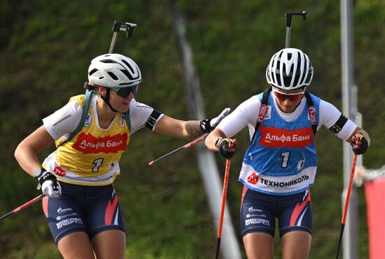 Russia Summer Biathlon Championships Relay