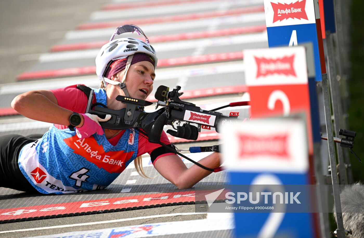 Russia Summer Biathlon Championships Relay
