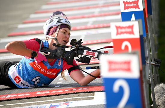 Russia Summer Biathlon Championships Relay