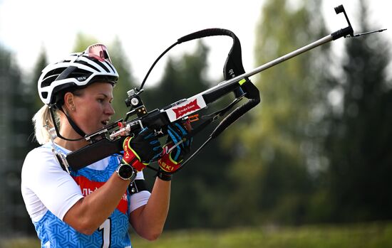 Russia Summer Biathlon Championships Relay