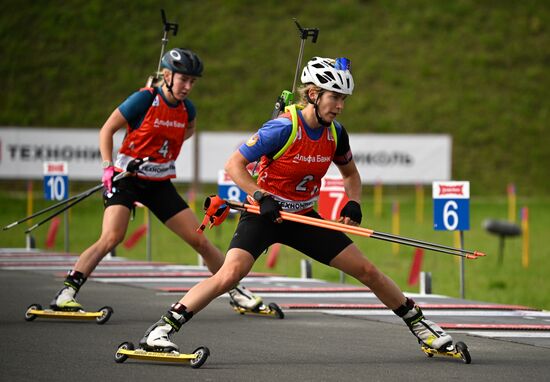 Russia Summer Biathlon Championships Relay