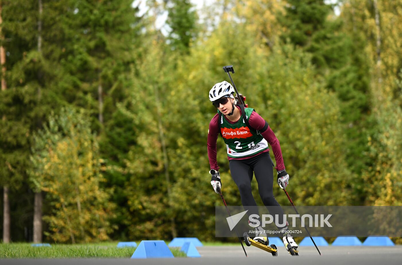 Russia Summer Biathlon Championships Relay