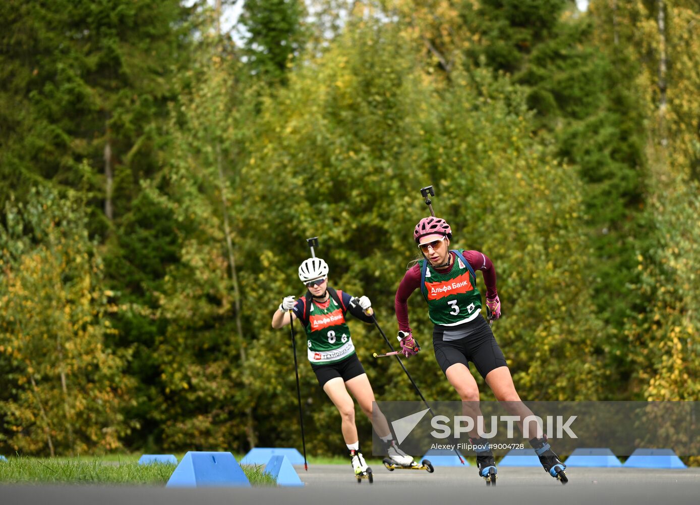 Russia Summer Biathlon Championships Relay