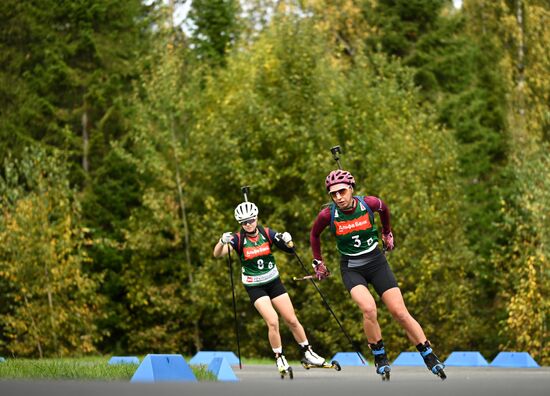 Russia Summer Biathlon Championships Relay