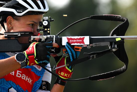 Russia Summer Biathlon Championships Relay