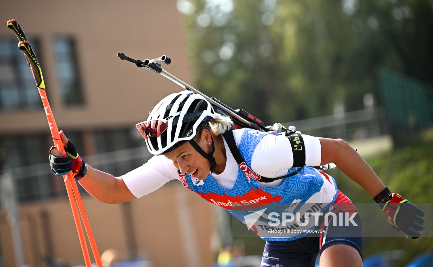 Russia Summer Biathlon Championships Relay
