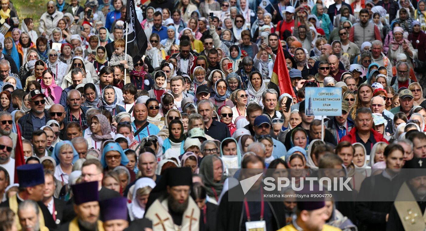 Russia Religion St Elizabeth Procession