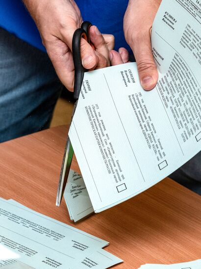 Russia Elections Vote Counting